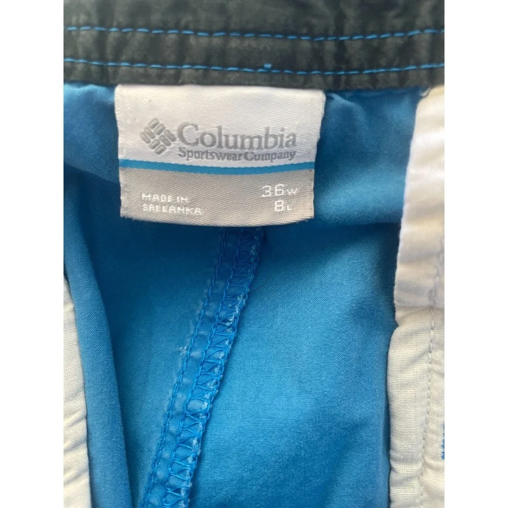 COLUMBIA LIGHTWEIGHT CHINO STRETCH‎ SHORTS, Blue SIZE 36W